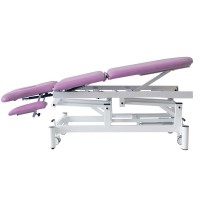 Marquesa elétrica de três corpos Kinefis Quality multifuncional: com estrutura de aço soldado, buraco facial, rodas escamoteables e braços regulables Marquesa elétrica de três corpos Kinefis Quality multifuncional: com estrutura de aço soldado, buraco facial, rodas escamoteables e braços regulables
